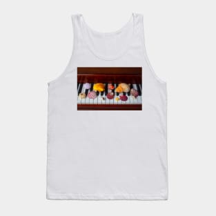 Piano Seashell Collection Tank Top